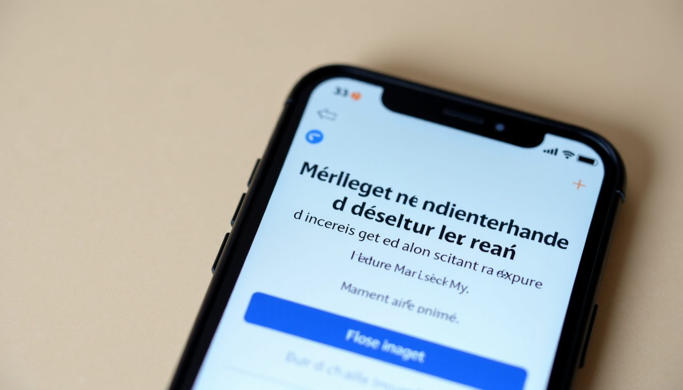 Écran de téléphone portable affichant une notification de virement de 1200 euros reçu en 24h, avec le logo d