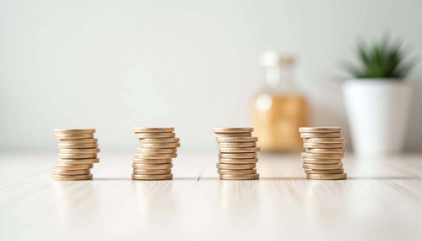 Infographie illustrant les différents types de crédits à la consommation disponibles en 2026: prêt personnel, crédit affecté, crédit renouvelable, LOA, microcrédit