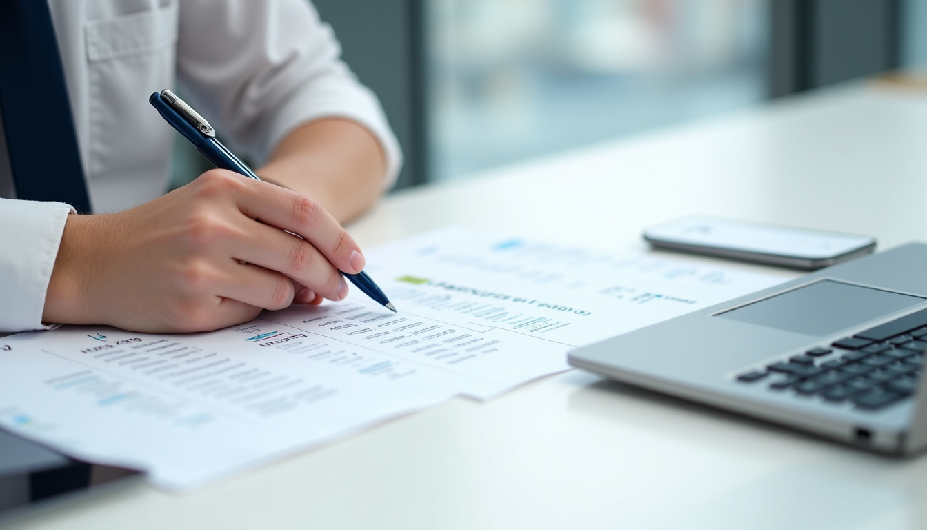 Interface d’un comparateur d’offres de crédit en ligne avec différents taux et durées