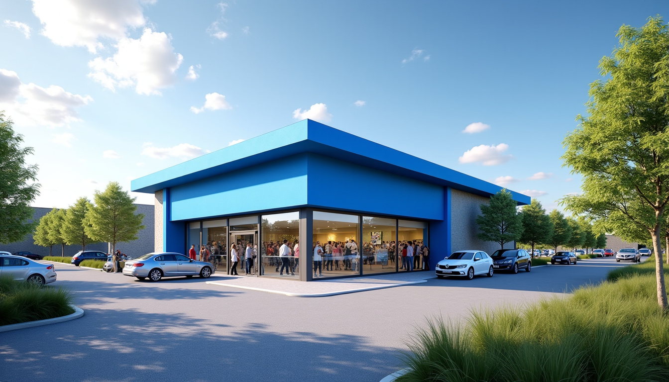 Vue extérieure du magasin SoCoo’c Angers situé au Lac de Maine