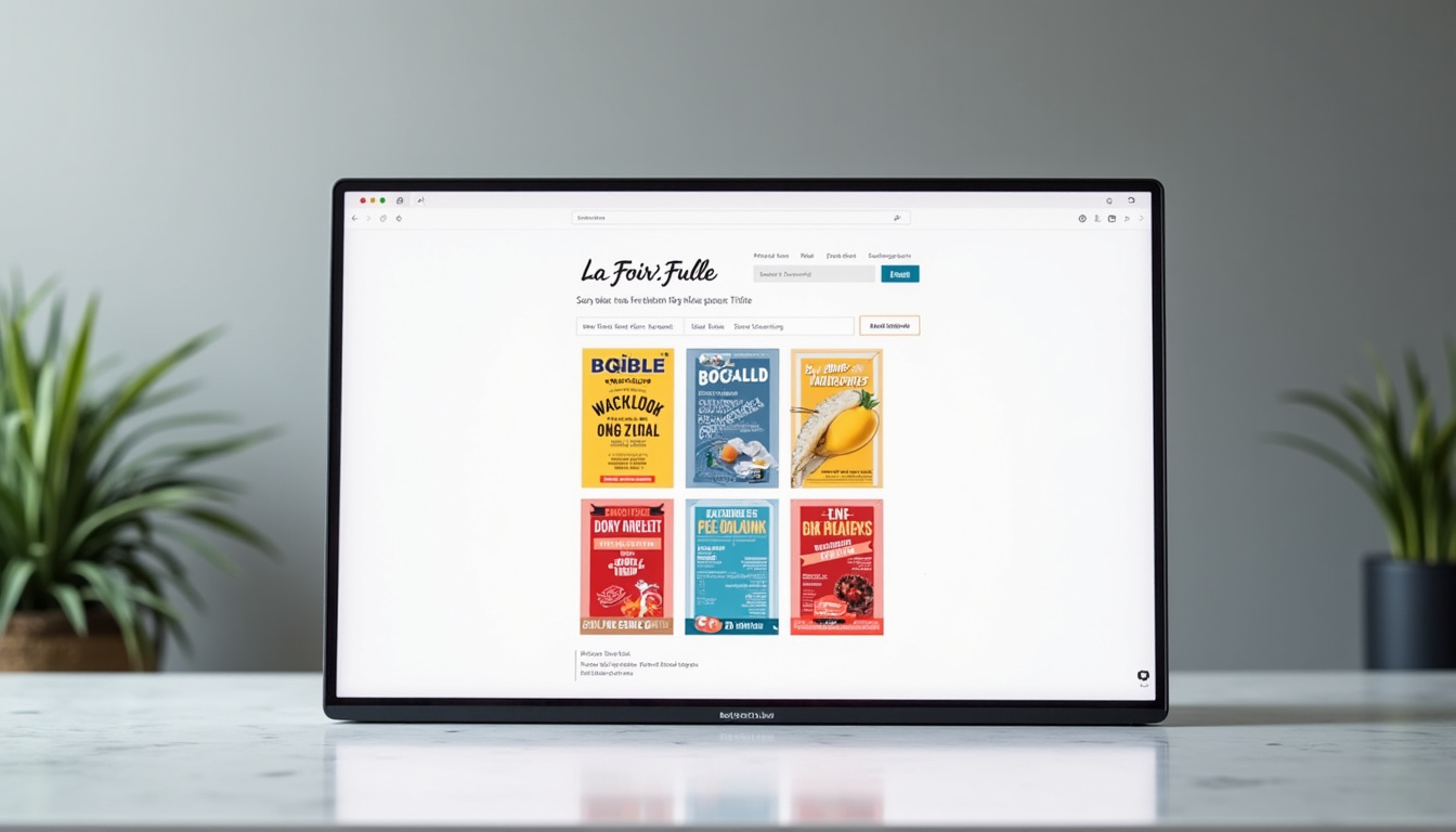 Page Tiendeo affichant plusieurs catalogues La Foir'Fouille avec dates d'expiration et nombre d'offres