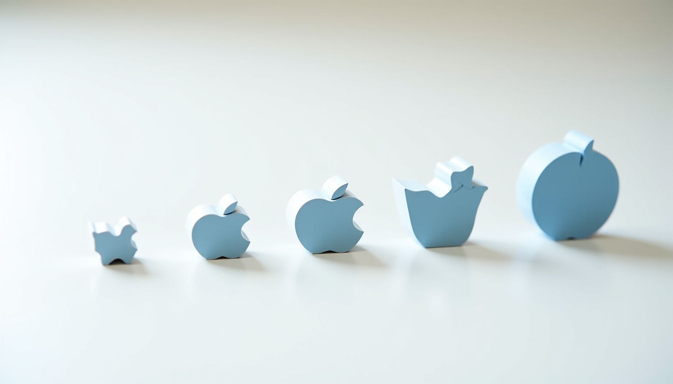 Évolution du logo Macif montrant les différentes versions depuis sa création jusqu