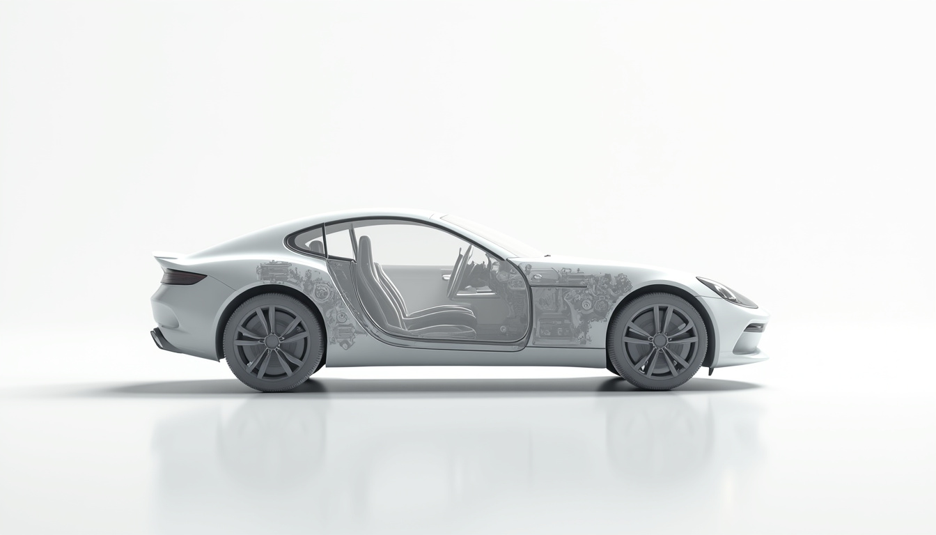 Vue schématique d'une boîte de vitesses DCT avec indication des composants sensibles chez le Kia Ceed