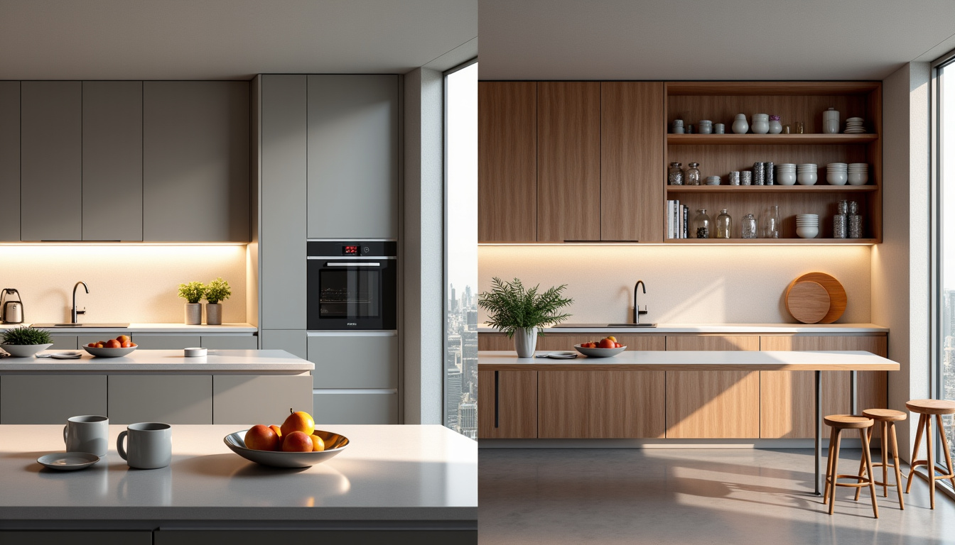 Comparaison du design des cuisines Socoo’c et Ixina en situation réelle