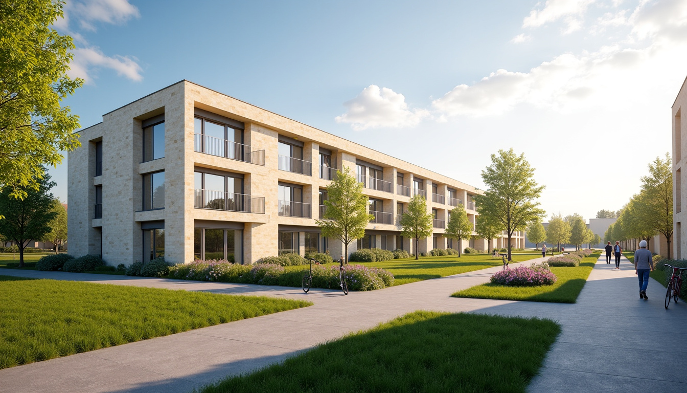 Vue extérieure de la résidence du Clos Saint-Pierre à Pierrelaye