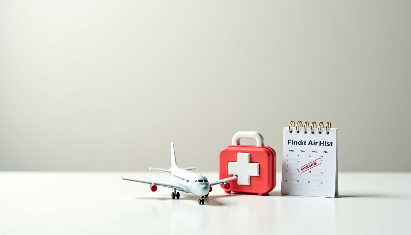 Illustration des assurances incluses avec une carte Visa Premier: assistance médicale, rapatriement, annulation de voyage